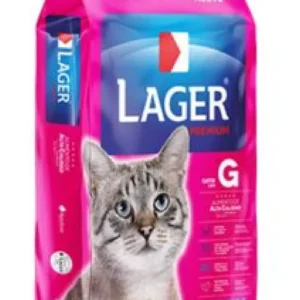 Alimento Lager Gatos Premium para gato adulto sabor mix de 22 kg