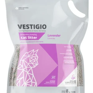Arena Aglomerante Lavanda 24kg Vestigio Para Gatos