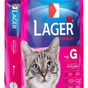 Alimento Lager Gatos Premium para gato adulto sabor mix de 10 kg